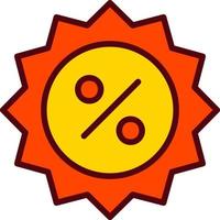 Percentage Vector Icon