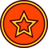 Starred Vector Icon