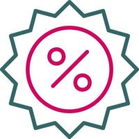 Percentage Vector Icon