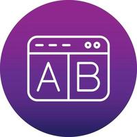 Ab Testing Vector Icon