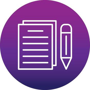escribir icono vectorial vector