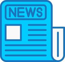 News Paper Vector Icon