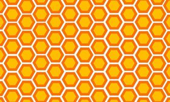 honeycomb pattern background vector