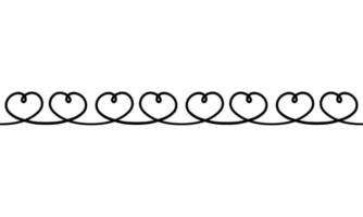heart line art background vector