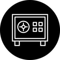 Safe Box Vector Icon