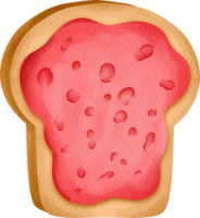 Aquarell-Toast-ClipArt png