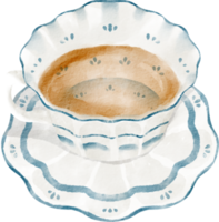 Aquarell Teetasse png