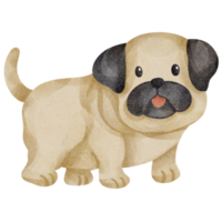 watercolor puppy dog png