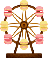 watercolor ferris wheel png