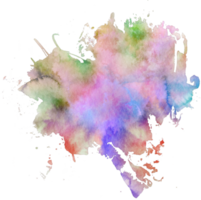 aquarellspritzer bunt png