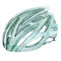 casque de vélo aquarelle png