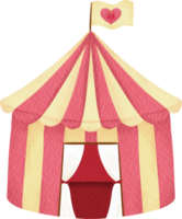 waterverf circus tent png