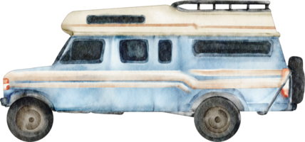 camping-car aquarelle png