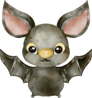 clipart de chauve-souris aquarelle png