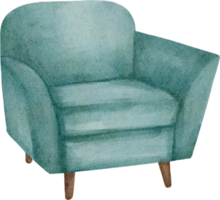 Aquarell Couch ClipArt png