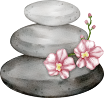 watercolor spa sauna png