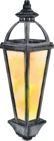 acquerello lanterna lampada png