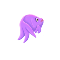 poisson icône 3d png