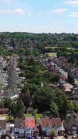 Gorgeous Aerial view of Luton Town video