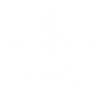 forma de estrela feita de bolinhas ou composição de forma de círculo para logotipo, ilustração de arte, site, aplicativos ou elemento de design gráfico. formato png