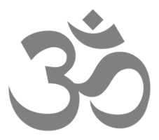 símbolo del hinduismo, iconografía hindú. formato png