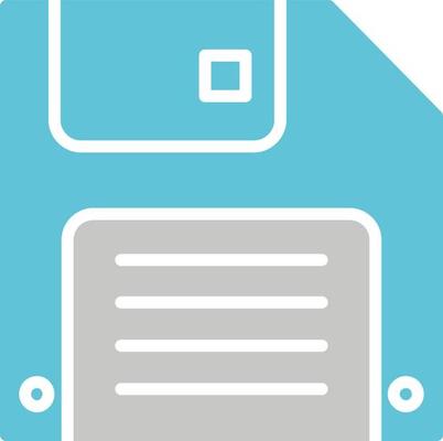 Floppy Disk Vector Icon