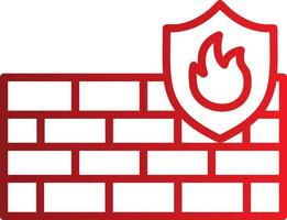 Firewall Vector Icon