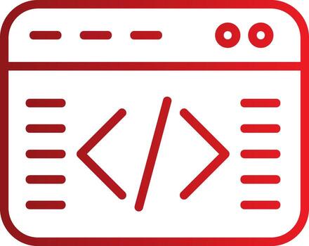Coding Vector Icon