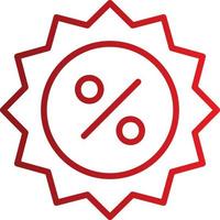 Percentage Vector Icon