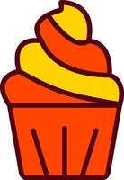 Cupcake Vector Icon