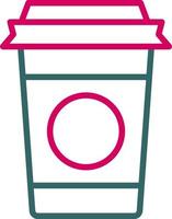 Plastic Cup Vector Icon