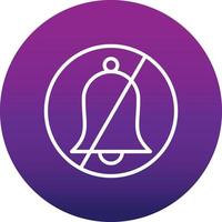 No Bell Vector Icon