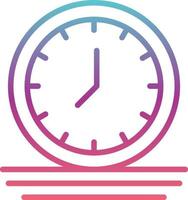 icono de vector de reloj