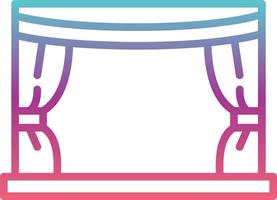 Stage Vector Icon