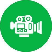 icono de vector de videocámara