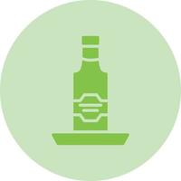 icono de vector de botella de cerveza