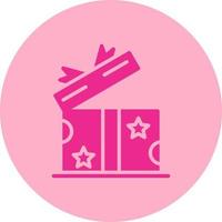 Open Gift Box Vector Icon