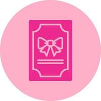 Birthday Card Vector Icon