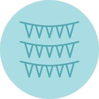 Bunting Vector Icon