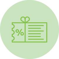 Gift Voucher Vector Icon