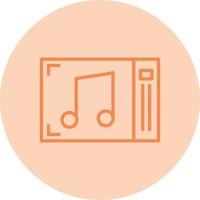 Music Album Vector Icon