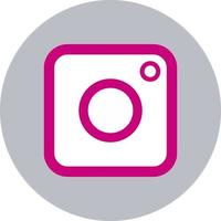 icono de vector de instagram