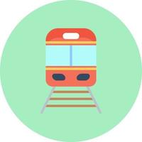 icono de vector de tren