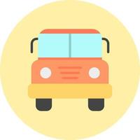 School Bus Vector Icon