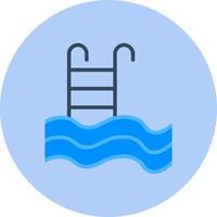 icono de vector de piscina