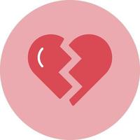 Heartbroken Vector Icon