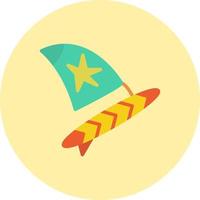 Windsurf Vector Icon