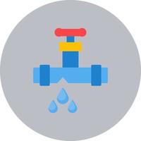 Leaking Pipe Vector Icon