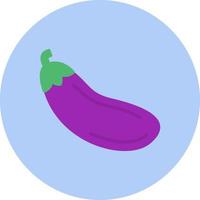 Aubergine Vector Icon