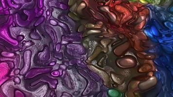 Abstract colorful animation. Multicolor liquid background. Beautiful gradient texture, Moving abstract multicolored background video